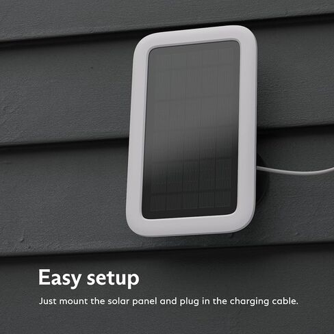 SimpliSafe Solar Panel for Outdoor Security Camera,White in Kuwait