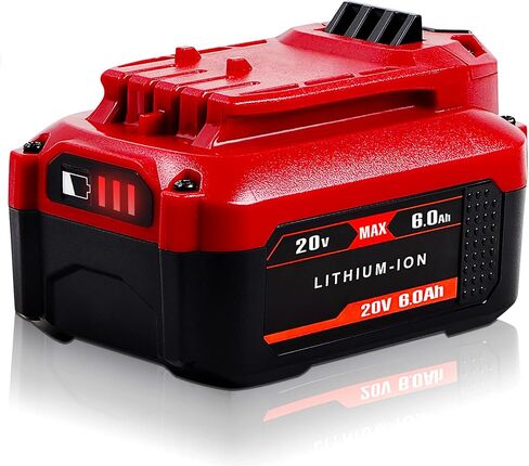 TenHutt 【Upgrade】 2Pack 20V 6.0Ah Replacement Battery for Craftsman 20V Battery V20 Lithium ion for CMCB205 CMCB204 CMCB206 CMCB202 CMCB201 20V Cordless Power Tools Craftsman 20V Battery in Saudi Arabia