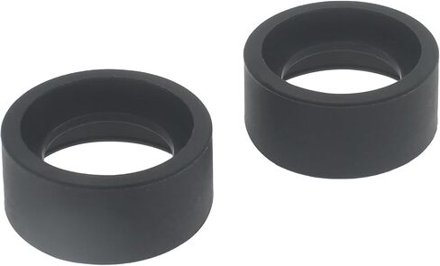 FDXGYH 2 Pcs Eyepiece Eye Cup Soft Rubber Eyepiece Cover Guard for 32-36mm Stereo Microscope Telescope in Kuwait