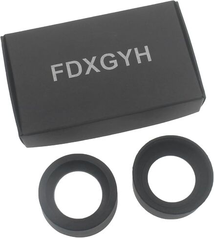 FDXGYH 2 Pcs Eyepiece Eye Cup Soft Rubber Eyepiece Cover Guard for 32-36mm Stereo Microscope Telescope in Kuwait