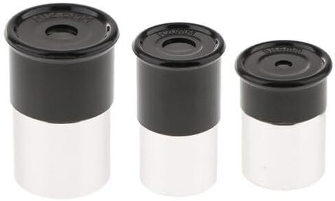 6-Piece 0.965" Universal Telescope Eyepiece Set: 4mm, 12.5mm, 20mm (Two Each), Multi-Coated Optical Glass for Astronomy & Photography in Kuwait