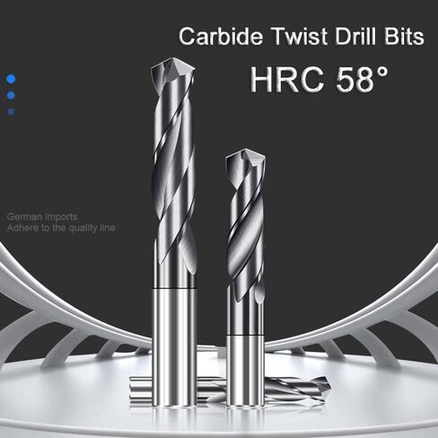 1PC Carbide Twist Drill 1.0-20mm - CNC Precision Bit for Stainless Steel & Metal, Tungsten Carbide Tool(4.05mm) in Kuwait