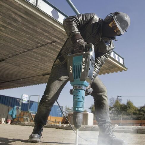 Makita HM1214C 27 lb. AVT® Demolition Hammer, accepts SDS-MAX bits , Teal in Kuwait