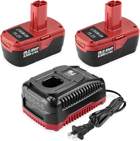 4000mAh C3 19.2V Lithium Battery Replace for Craftsman 19.2 Volt Battery 130279005 130211004 315.115410 (Not fit on 315.CH2020, 1425301, 1 Hour Charger) in Saudi Arabia