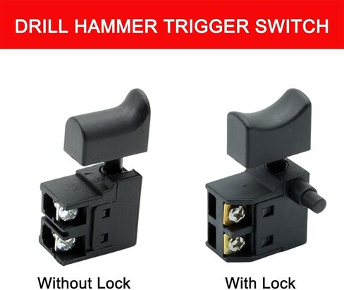 Fielect Electric Drill Hammer Trigger Switch for NO.21 Bosch 4100 Series Electric Hammer Tool Power Speed Control in Kuwait