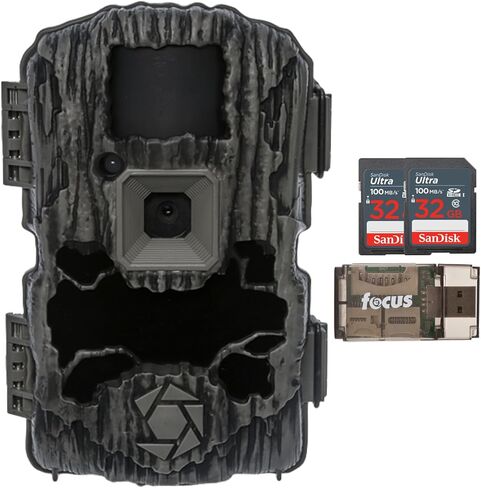 Stealth Cam GMAX32 32MP 1080p Trail Camera (5 Items) | 32MP Photos, 1080p at 30fps Video, Noglo Infrared Night Vision, ~0.4 Second Trigger, Burst 1-9, Bundle, (2 Pack) in Kuwait