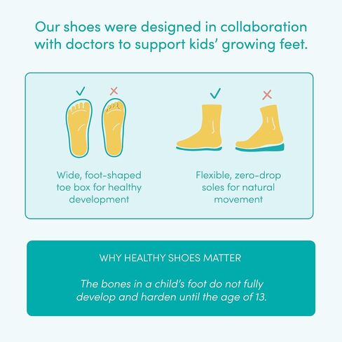 Ten Little First Walker Baby Shoes & Toddler Shoes for Boys & Girls - Lightweight, Breathable Cotton Baby Walking Shoes - Non-Slip, Wide-Feet Walking Shoes for Babies (2025 Sizing) in Kuwait