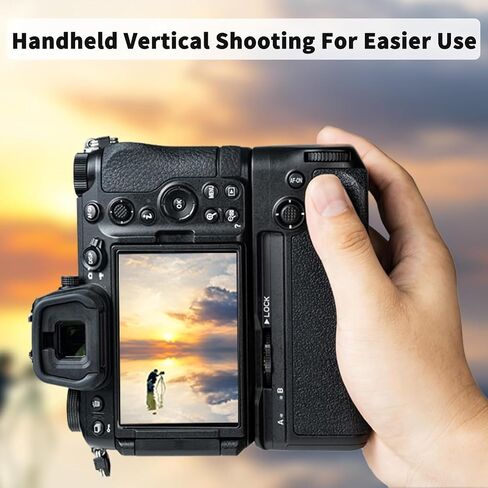 MB-N14 Vertical Camera Battery Grip for Nikon Z6 III Z6 II Z7 II | Dual EN-EL15c USB Charging Hot Swappable Battery Grip in Kuwait