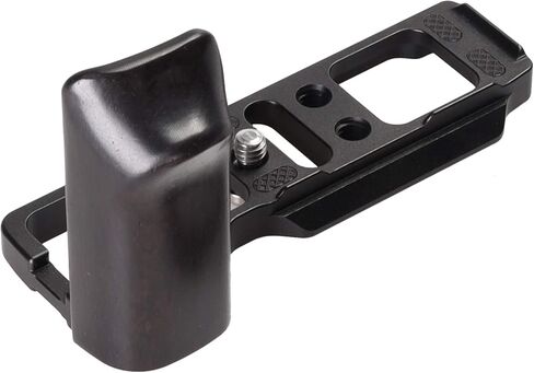 GRIII GR3 GRIIIX GR3X Hand Grip Quick Release Plate Compatible with Ricoh GRIII GR3 GRIIIX GR3X Camera -Aluminium Padauk (GP-GR3) in Kuwait