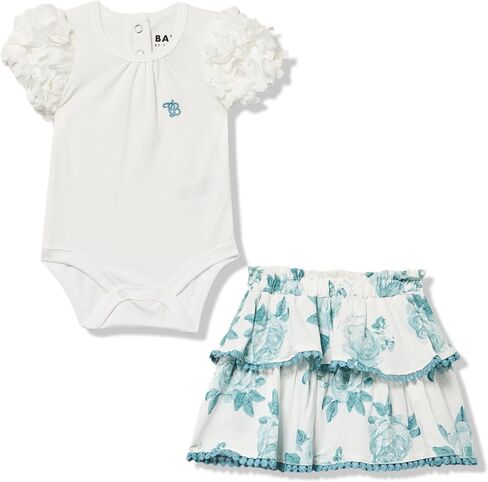 Ted Baker Baby Girls' 2-piece Bodysuit and Skirt Set in Kuwait