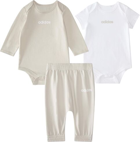 adidas 3-Piece Logo Bodyshirt & Pant Set in Kuwait