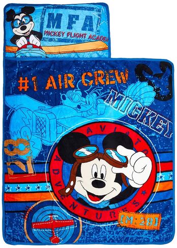 Disney Mickey's Toddler Rolled Nap Mat, Flight Academy in Kuwait