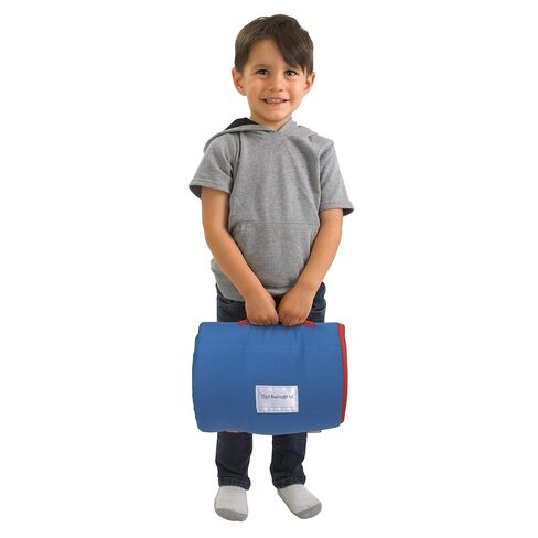 Toddler Nap Mat for Daycare & Preschool – Marvel Spidey and His Amazing Friends Super Soft Roll Up Nap Mat with Built-in Pillow, Name Label, Carrying Strap, Travel Sleeping Mat for Boys Bedding in Kuwait