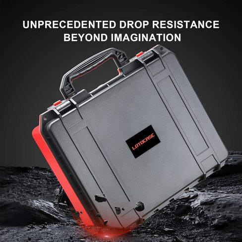LOTOCASE Case for Milwaukee M18 Inflator Air Compressor: Custom Hard Case | Pre-cut for Milwaukee M18 Inflator 2848-20, Heavy-duty Hard Shell, Waterproof, for Mechanics and RV Owners in Truck or Garage in Kuwait