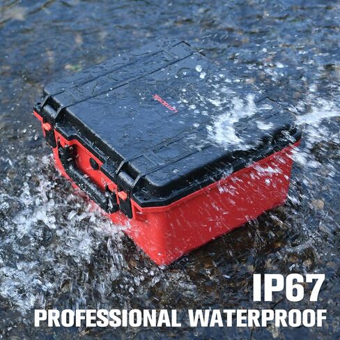 LOTOCASE Case for Milwaukee M18 Inflator Air Compressor: Custom Hard Case | Pre-cut for Milwaukee M18 Inflator 2848-20, Heavy-duty Hard Shell, Waterproof, for Mechanics and RV Owners in Truck or Garage in Kuwait