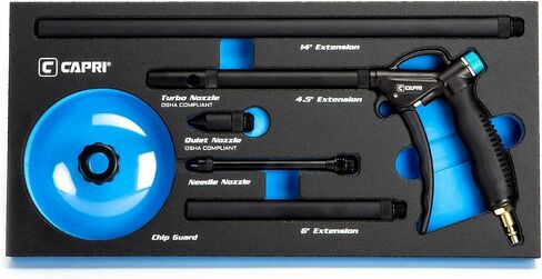Capri Tools Air Blow Gun (High Performance Air Blow Gun/Master Set), CP21350MT in Kuwait