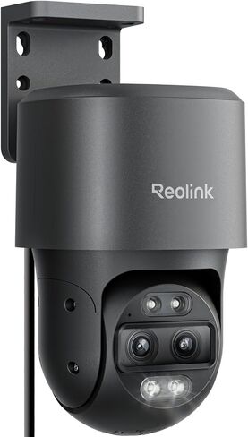 REOLINK TrackMix PoE Dual-Lens PTZ Security Camera 6X Hybrid Zoom Tracking | 4K 355° Pan & 90° Tilt Auto Tracking, Smart Detection, 24/7 Recording, Color & IR Night Vision, Up to 512GB microSD Card in Kuwait