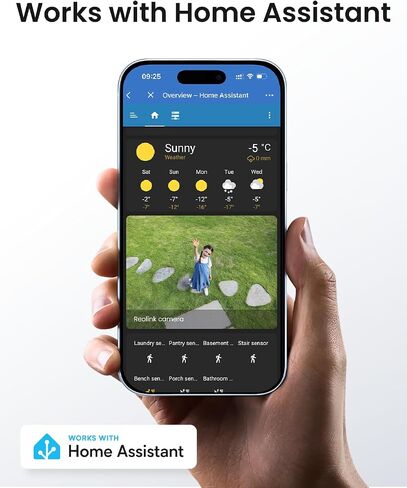 REOLINK TrackMix PoE Dual-Lens PTZ Security Camera 6X Hybrid Zoom Tracking | 4K 355° Pan & 90° Tilt Auto Tracking, Smart Detection, 24/7 Recording, Color & IR Night Vision, Up to 512GB microSD Card in Kuwait