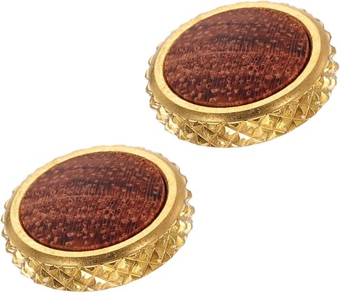 2Pcs Shutter Buttons (Light Brown) - Upscale Delicate, Camera Soft Release Button Brass Threaded Soft Release, for Fuji in Kuwait