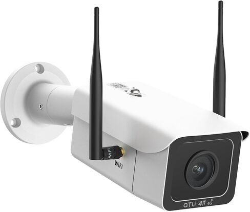 ATLI ATL4500 4K Construction Time Lapse Camera WiFi IP67 Waterproof 512GB | Timelapse Camera Outdoor Dual Band Wi-Fi Flexible Schedule IP67 Weatherproof Remote Access Live Preview 110° Wide Angle Lens in Saudi Arabia