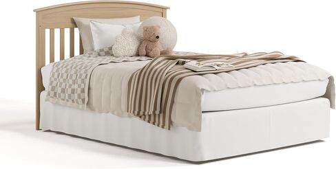 Graco Benton 4-in-1 Convertible Crib and Changer – GREENGUARD Gold Certified, Crib & Changing-Table Combo, Water-Resistant Changing Pad, Converts to Toddler Bed, Daybed and Full-Size Bed (Driftwood) | GREENGUARD Gold Certified, Baby Crib & Changing Table  in Kuwait
