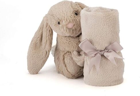 Jellycat Bashful Beige Bunny Baby Security Blanket in Kuwait