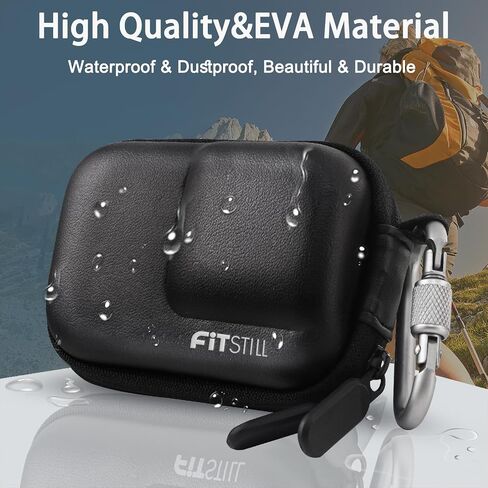 FitStill Accessories Kit for DJI OSMO Action 6 ，60M/196FT Waterproof Housing+Silicone Protective Case+Tempered Glass Screen Protector+Floaty Bobber Grip+ Carrying Case+Filters，Action 6 Accessory in Kuwait