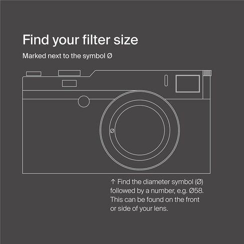 Urth 72mm Magnetic 5-in-1 Lens Filter Kit (Plus) — UV, Circular Polarizing (CPL), Neutral Density ND64, ND1000, Soft Grad ND8, Multi-Coated Optical Glass, Ultra-Slim Camera Filters in Kuwait