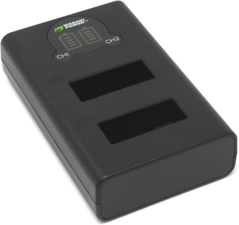 Wasabi Power Battery (2-Pack) and USB Dual Charger Replacement for GoPro MAX2 Enduro in Kuwait