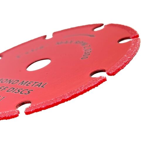 FOXBC 3 Inch Diamond Cut Off Wheel with 5000+ Metal Cutting on Rebar, Stainless Steel, Angle Iron, 3/8" Arbor - 3 Pack in Kuwait