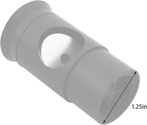 Telescope Collimator 1.25 Inch - Aluminum Collimation Eyepiece for Newtonian & SCT Reflectors in Kuwait