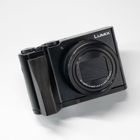 Solid Wood Wooden L Hand Grip with Metal Base for Pana Sonic LUMIX ZS300 Handle 39g (Walnut) in Kuwait