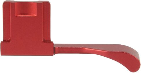 Haoge THB-XR Metal Hot Shoe Thumb Up Rest Hand Grip for Fujifilm Fuji FinePix X100F X100V X-Pro2 XPro2 X-Pro3 XPro3 Camera Red in Kuwait