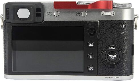 Haoge THB-XR Metal Hot Shoe Thumb Up Rest Hand Grip for Fujifilm Fuji FinePix X100F X100V X-Pro2 XPro2 X-Pro3 XPro3 Camera Red in Kuwait