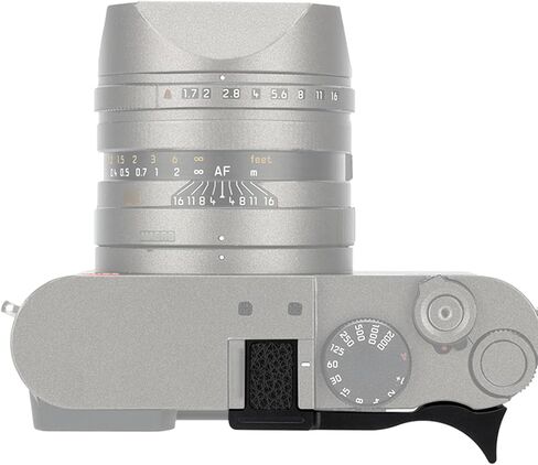 JJC TA-Q3 Thumbs Up Grip for Q3 Camera, Q3 Thumb Grip, Made of Premium Anodized Aluminium Alloy, Silicone Pad, Hot Shoe Grip for Q3, Weight 9G, Size 68.1 x 30.7 x 18mm in Kuwait