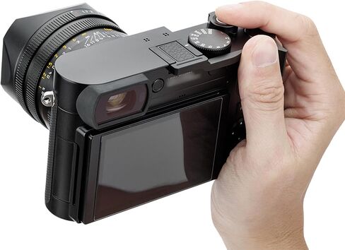 JJC TA-Q3 Thumbs Up Grip for Q3 Camera, Q3 Thumb Grip, Made of Premium Anodized Aluminium Alloy, Silicone Pad, Hot Shoe Grip for Q3, Weight 9G, Size 68.1 x 30.7 x 18mm in Kuwait