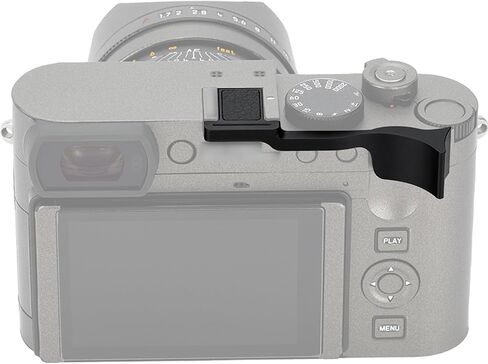 JJC TA-Q3 Thumbs Up Grip for Q3 Camera, Q3 Thumb Grip, Made of Premium Anodized Aluminium Alloy, Silicone Pad, Hot Shoe Grip for Q3, Weight 9G, Size 68.1 x 30.7 x 18mm in Kuwait