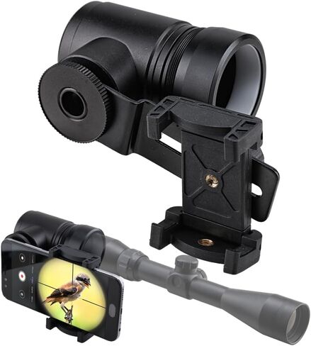 Scope Phone Adapter, Dual View Smartphone Mount for Outdoor Use | Dual-view design; stable phone alignment; fast mounting in Kuwait