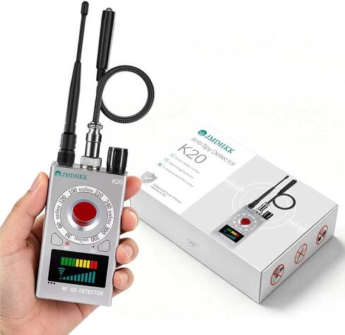 JMDHKK Hidden Camera Detector, Bug GPS Tracker Detector – RF Camera Finder for Hotel, Travel, Car, Office, Home Privacy Protection in Kuwait