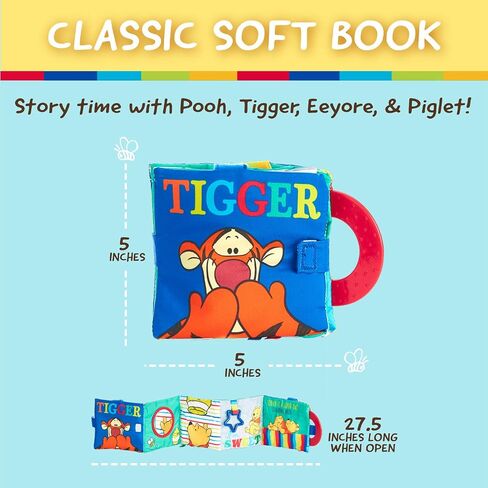 Disney Baby Hello Little Friends Winnie the Pooh Soft Book in Kuwait