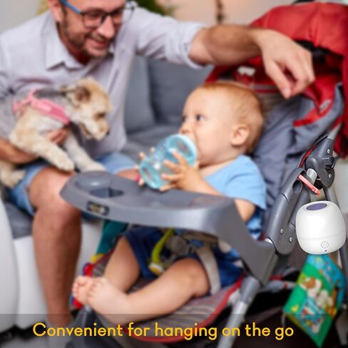 StarWin Pacifier Sanitizer Portable, UV Pacifier Case On The Go, Newborn Pacifier Holder Mini Storage Case for Travel, Keep's Baby's Binkies Clean in Kuwait