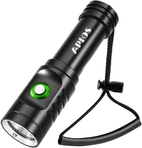 APLOS AP01 1050lm Diving Flashlight with Power Indicator, IPX8 Waterproof Professional Dive Light in Kuwait