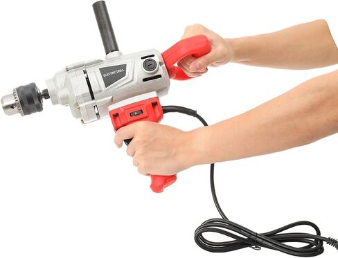 Electric Drill Mixer 4280W, Mud Motor Corded Heavy Duty Cement Mixer | Adjustable Speed Electric Mixing Drill Machine, Max 1000 RPM for Woodworking DIY in Kuwait