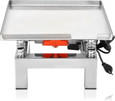 50×50cm Concrete Vibration Table 110 120W Vibrating Test Bench Stainless Steel 77 lbs for reducing material gaps and increasing concrete compactness in Kuwait