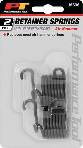 Performance Tool M696 Replacement Retainer Springs for Air Hammers - Compatible with M550DB and M668 Models in Kuwait