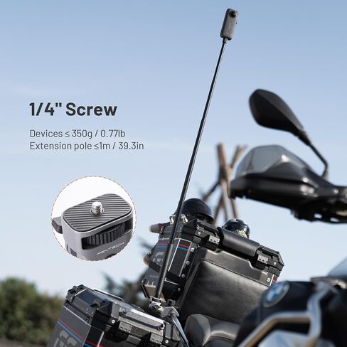 PGYTECH CapLock Super Clamp Mount, Aluminum Alloy Bracket Crab Clamp Mount | Heavy Duty Clamp with 1/4" Screw for Gopro 13/12, DJI Osmo 360/Action 6/5 Pro/Pocket 3 4/Xtra Muse, Insta360, Action Camera in Kuwait
