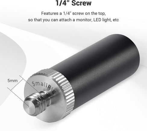SMALLRIG Standard 15mm Micro Rod 1.5 Inches Long with 1/4" Male Female Thread for Clamp Mount - 915 in Kuwait