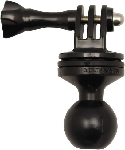 YakAttack Boomstick Pro Camera Mount - 360° Rotation - Made in USA | 51.5" Floating Aluminum Pole with LockNLoad Base | Includes GoPro & 1/4-20 Camera Attachments in Kuwait