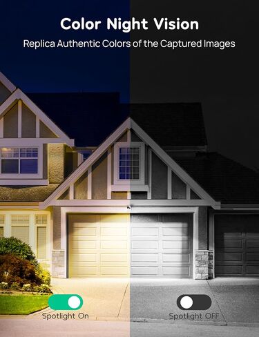 winees Security Cameras Outdoor, Wired 2K Wi-Fi Cameras for Home Security, 2.4G Indoor Camera, Human/Pet AI Detection, Color Night Vision, 2-Way Audio, Support Cloud/128G SD Card Storage | 2.4G Indoor Camera, Human/Pet AI Detection, Color Night Vision, 2- in Kuwait