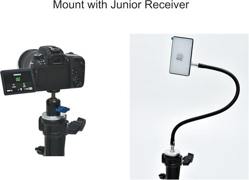 PHOCUS Baby Ball Head Adapter (5/8" Stud to 3/8" Thread), C Stand Camera Mount Adapter for Tripod Head on Photography Light Stand with Baby Pin or Junior Receiver in Kuwait